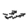 Dilwe 10pcs RC Aluminum Alloy Ball Link Track Rod Ball Screw Link Rod Shock Absorber End Compatible with TT01 TT02 RC Car(Black) view 4