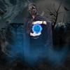 XYHJK Halloween Scary Ghost Skull Mask, Simulated Ghost Costume Props, Christmas Carnival Cold Light El Mask (Color : Black) view 4