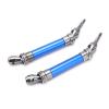 Front Drive Shaft,Detachable Assembly Shaft Assembly Replacement for Rustler Vxl 4x4 4wd 1/10 RC Car(Blue) Car Model Accessory view 1