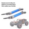 Front Drive Shaft,Detachable Assembly Shaft Assembly Replacement for Rustler Vxl 4x4 4wd 1/10 RC Car(Blue) Car Model Accessory view 2