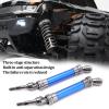 Front Drive Shaft,Detachable Assembly Shaft Assembly Replacement for Rustler Vxl 4x4 4wd 1/10 RC Car(Blue) Car Model Accessory view 3