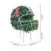 FOCO NCAA College Football Helmet Topiary Figure, Team Color, One Size view 3