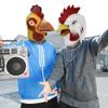 XYHJK White Rooster Mask Animal Mask, Fancy Dress Event and Party Fun Pet Animal Jungle Fun Halloween Party Dress Up (Color : White) view 2