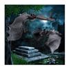 1x Halloween Simulation Bats Prank Model Toys Party Decor Horror Bat Hanging Props Waldo's Widget Factory (Small) view 1