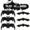 1x Halloween Simulation Bats Prank Model Toys Party Decor Horror Bat Hanging Props Waldo's Widget Factory (Small) view 3