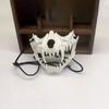 XYHJK Halloween Mask Horror Grimace Mask Haunted House Scary Props (Color : White) view 2