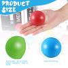 Civaner 6 Pieces Multi Colored Plastic Replacement Balls Small Bulldozer Popper Toy Balls 1.75 Inch Soft Crush Proof Air Filled Ocean Ball for Toddlers (Classic) view 2
