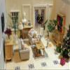 iLAND Miniature Wooden Dollhouse Furniture Set: Sofa, Cabinets, Coffee Table for Dollhouse Living Room (Classic Doll Furniture 7pcs) view 2