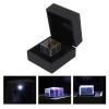 ibasenice Cube of Light Optical Glass Crystal Prop Optical Decor Optical Prism Ornament Decorative Prism Physical Prism Tabletop Decoration Square Prism view 3