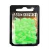 Green Stuff World for Models & Miniatures - Green Glow Resin Crystals - Medium 10392, GSWD-10392 view 1