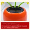 Solar Dancing Flower, Exquisite Design Dashboard Accessories Toy Plant Solar Toy, Car Ornaments, Dancing Flower for Desk and Car Dashboard Decor view 3