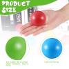 Civaner 12 Pieces Multi Colored Plastic Replacement Balls Small Bulldozer Popper Toy Balls 1.75 Inch Soft Crush Proof Air Filled Ocean Ball for Toddlers (Classic) view 2