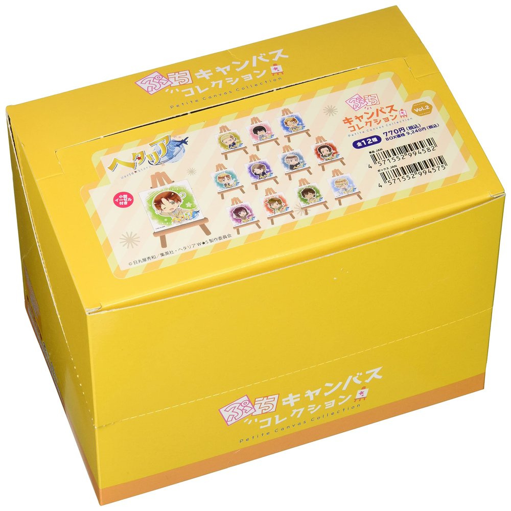 Hetalia WorldStars Trading Petit Canvas Collection Vol. 2, Box of 12