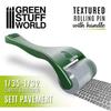 Green Stuff World - Rolling pin with Handle  Sett Pavement 10496 view 3