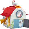 HABA Sensory Play Cube Farmyard - Infant Toys for Tummy Time and Best Toys for Baby Development for 6 Months+ with Rattle, Crinkle Sounds and Tactile Effects view 1