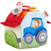 HABA Sensory Play Cube Farmyard - Infant Toys for Tummy Time and Best Toys for Baby Development for 6 Months+ with Rattle, Crinkle Sounds and Tactile Effects view 2