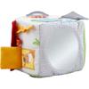 HABA Sensory Play Cube Farmyard - Infant Toys for Tummy Time and Best Toys for Baby Development for 6 Months+ with Rattle, Crinkle Sounds and Tactile Effects view 3