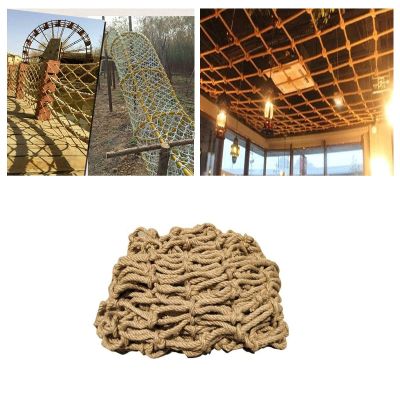 Decor Climbing Net Kids Railing Safety Nets Cargo Rope Ladder Truck Trailer Heavy Duty Netting Balcony Fence Stair Protection Fence Birds Mesh (Size : 4 * 6m(13 * 20ft))