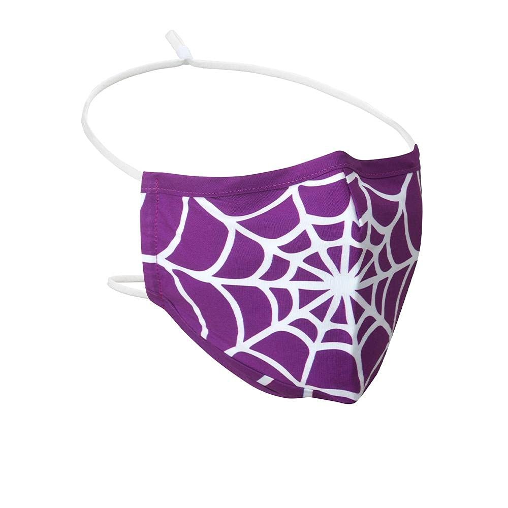 100% Cotton Washable Webberly Halloween Over-The-Head Face Mask - Kids