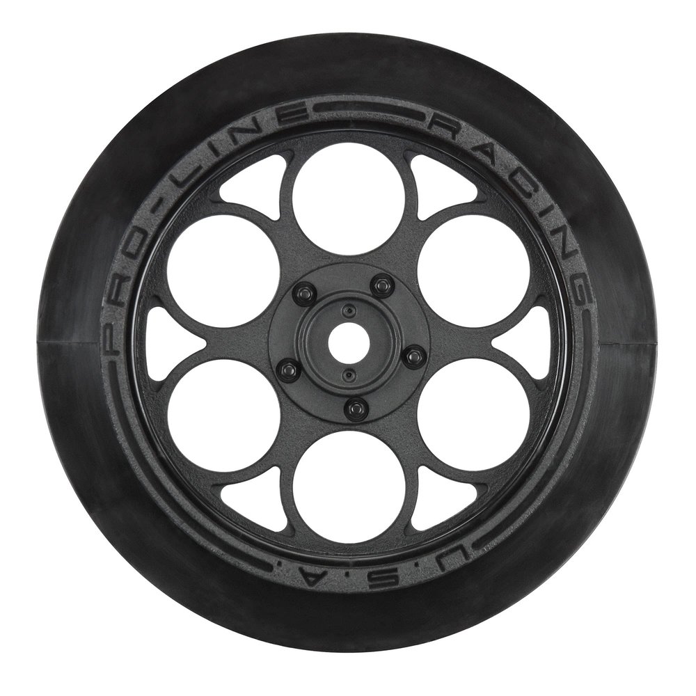 Pro-Line Racing Showtime Front Runner 2.2/2.7 Blk FRNT Drag Whls PRO280303 RC Tire