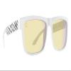 Spy Optic Gaming Discord, Rectangle Blue Light Blocker/Gaming Glasses, Color and Contrast Enhancing Lenses, Slayco Matte White Viper - Happy Gaming Lenses view 1