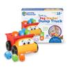 Learning Resources Tony The Peg Stacker Dump Truck - 10 Pieces, Ages 18+ Months Fine Motor Skills Toy for Toddlers, Preschool Toys view 1