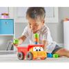 Learning Resources Tony The Peg Stacker Dump Truck - 10 Pieces, Ages 18+ Months Fine Motor Skills Toy for Toddlers, Preschool Toys view 2