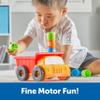 Learning Resources Tony The Peg Stacker Dump Truck - 10 Pieces, Ages 18+ Months Fine Motor Skills Toy for Toddlers, Preschool Toys view 3