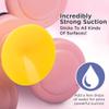 KayLe Spinning Top Sensory Toys for Toddlers - Suction Cup Baby Sensory Toy with Rattle - Bath Time & Playtime Fun -Ocean Animal Designs - Safe & Engaging Baby Toys view 3