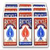 12 Decks of Bicycle Rider Back 808 Jumbo Index Playing Cards - Includes Bonus Cut Card! view 4