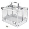 Heavy Duty Acrylic 600 Chip Capacity Poker Chip Carrier - Includes Chip Trays! view 1