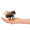 Folkmanis Mini Bee Finger Puppet,Black; Orange-Yellow view 1