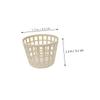Kisangel Miniature Storage Basket Model 12Pcs Small Dollhouse Laundry Hamper Box 1.77X1.25X1.22In Mini Home Decor Doll Accessories view 2