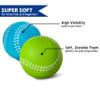 Kids Soft Foam Baseballs, 6 Pack, 2.75" | Safe & Soft Baseballs for T Ball & Toddler Baseball | Official Size Foam Balls for Kids Baseball Batting Practice view 2