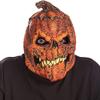 XYHJK Halloween Horror Mask Easter Haunted House Dress Up Pumpkin Mask Funny Party Tricky Latex Mask (Color : Yellow) view 2