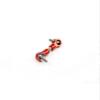DAPENGNIAO CNC Metal Pull Rod Steering Servo Arm Fit Hpi Rovan Baja 5B 5T 5SC LOSI 5VIE-T 1/5 Rc Car Parts Accessories (Color : Orange) view 2