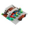 BAENRCY Arch Bridge Pond Building Blocks Fountain Sencery Accessories Street Set Building Bricks Kit DIY Building Set Compatible All Major Brands (Big) view 1