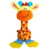 HUADADA Baby Soft Rattles Shaker, Infant Developmental Hand Grip Toys, Sensory Learning Toys with Teether, Sounds for Baby, 3-6-9-12 Months Old view 1