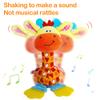 HUADADA Baby Soft Rattles Shaker, Infant Developmental Hand Grip Toys, Sensory Learning Toys with Teether, Sounds for Baby, 3-6-9-12 Months Old view 2