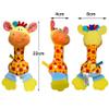 HUADADA Baby Soft Rattles Shaker, Infant Developmental Hand Grip Toys, Sensory Learning Toys with Teether, Sounds for Baby, 3-6-9-12 Months Old view 4