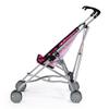 Bayer: Buggy Umbrella Stroller - Hot Pink & White Polka Dots - Accessory for Dolls Up to 18", Foldable Design, Seat Belt, Kids Toy Age 3+ view 2