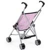 Bayer: Buggy Umbrella Stroller - Hot Pink & White Polka Dots - Accessory for Dolls Up to 18", Foldable Design, Seat Belt, Kids Toy Age 3+ view 3