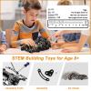LILCRUIBAO Erector Sets for Boys Age 8 9 10 11 12-16 and Older, 332 Pcs Batman Model Car Building Set for Kids Ages 8-12 Year and Up Metal STEM Educational Toy for Kids Boys Girls or Adults view 3