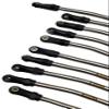 NHX Stainless Steel Curved Links Set 10pcs/Set : SCX10 II view 2
