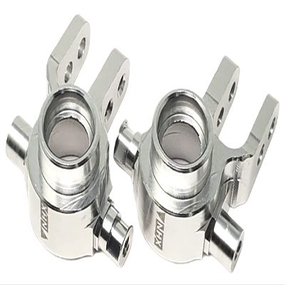 NHX RC Aluminum Steering Blocks : Slash 4x4 Stampede 4x4 Silver