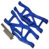 NHX RC Aluminum Front/Rear Lower Suspension Arms - Blue: TRAXXAS 1/10 MAXX view 1