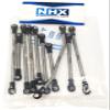 NHX RC Stainless Steel Linkage Rod 313mm Wheelbase Servo Brace Mounted SCX10 II view 3