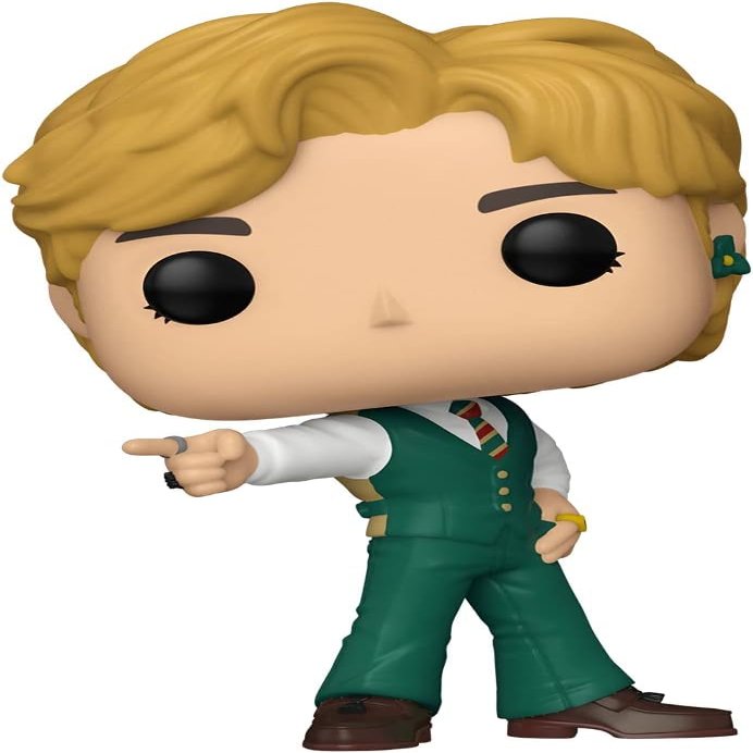 POP BTS - Dynamite - V Funko Vinyl Figure (Bundled with Compatible Box Protector Case)