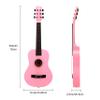 CB SKY 30 Wooden Pink Acoustic Guitar/Girls Gift/Kids Musical Toys/Musical Instrument for age 3-5 5-9 view 4