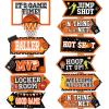 20 Pieces Basketball Party Sign Basketball Themed Party Decoration Supplies Kids Teenagers Boys B-Day Photo Prop view 1